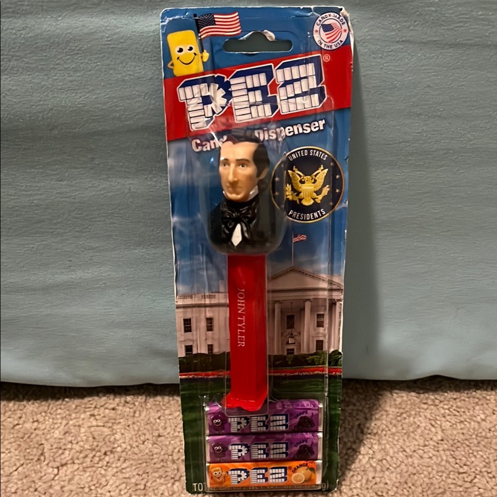 PEZ John Tyler Candy Dispenser